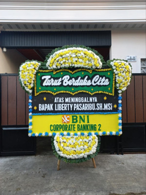 Papan Bunga Duka di Tugujaya
