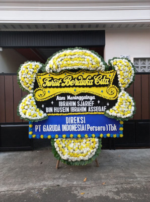 Papan Bunga Duka di Tugujaya