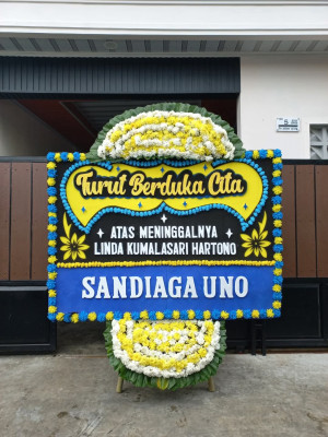 Papan Bunga Duka di Tugujaya