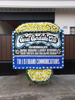 Papan Bunga Duka di Tugujaya